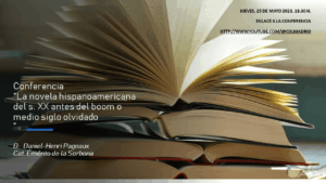 Ciclo de conferencias sobre Los comienzos de la novela en Hispanoamérica