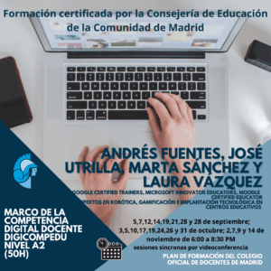 Utilización pedagógica de las TIC en el aula, basado en el Marco Común de la Competencia Digital docente. DigCompEDU. Nivel A2 (Básico)