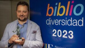 Premio a la Bibliodiversidad para David Felipe Arranz, profesor de nuestra Universidad de Mayores