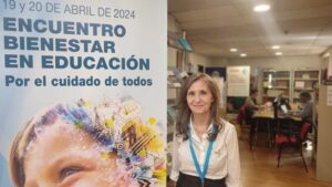 Victoria Hortelano, explica en «Éxito educativo» los contenidos y objetivos del Encuentro Bienestar en Educación.