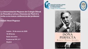 Nueva conferencia del profesor Pageaux en la sede colegial
