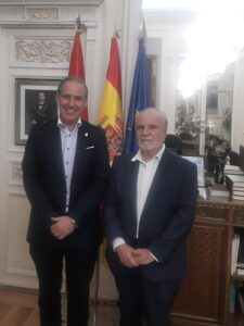 Reunión del Decano del CDL-Madrid con el Presidente de Unión Interprofesional de la Comunidad de Madrid