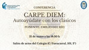 Conferencia Carpe diem: Autoayúdate con los clásicos